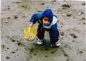 Another chocolate egg found and memory made.